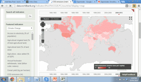 World Bank map